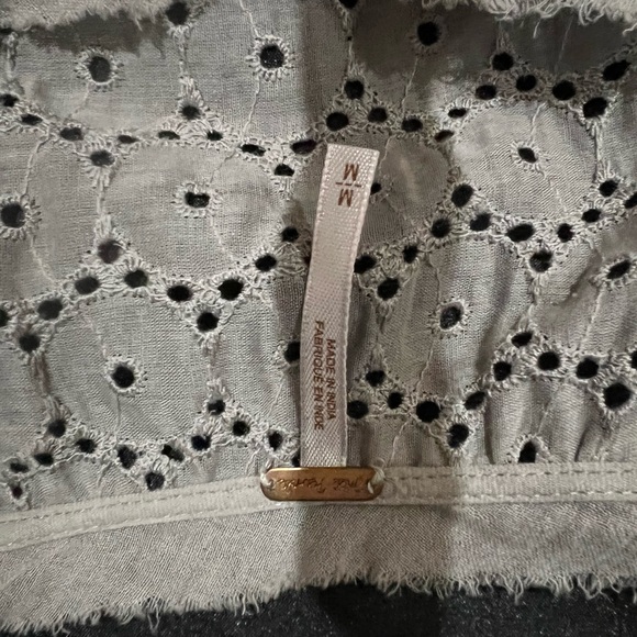 Free People BNWT‎ size Medium slate top - Picture 7 of 7